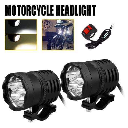 Motorcycle headlight led - 2x,