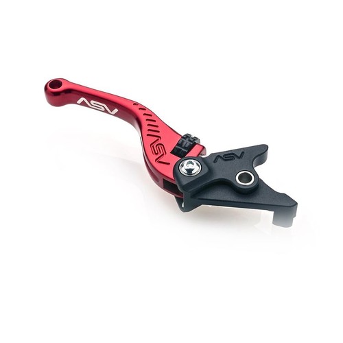 Asv brake lever short - brake, red