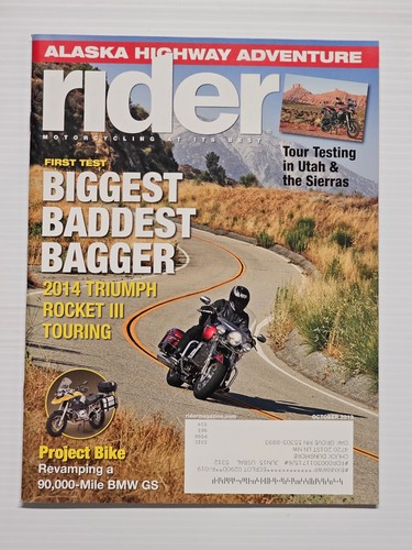 Rider motorcycle magazine - motorcycle,