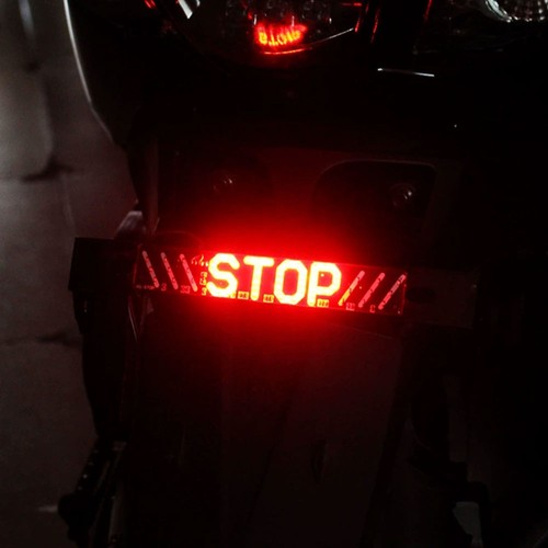 Motorcycle parts stop - in,