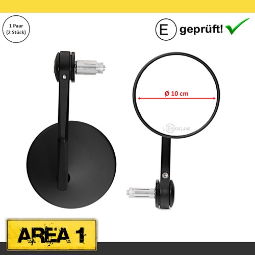Area1 handlebar end mirror set - area1,