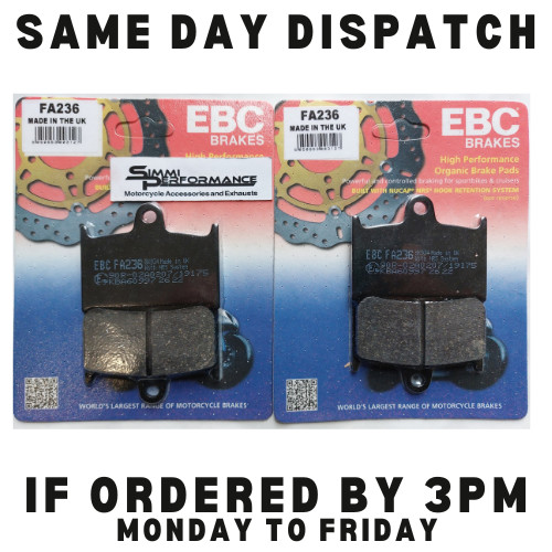 Ebc front brake pads - ebc,