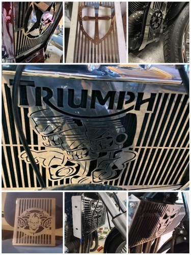 Radiator cover triumph - radiator,