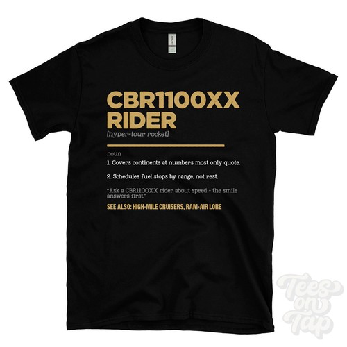 Cbr1100xx rider shirt - cbr1100xx,