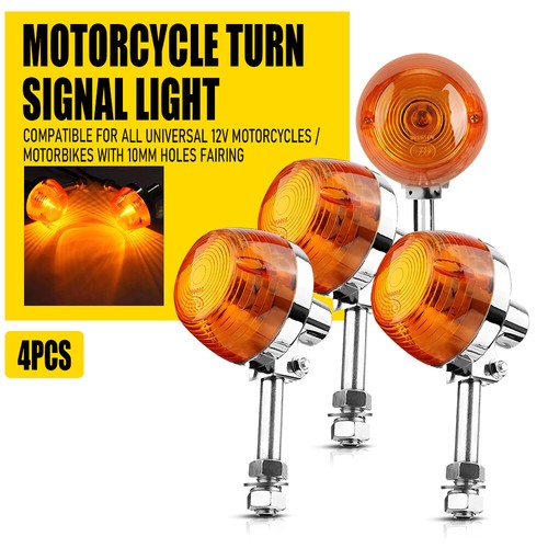 Chrome amber front - chrome,