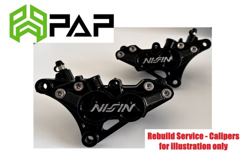 Front brake caliper rebuild - brake,