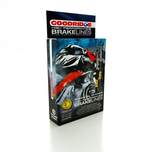 Goodridge std front brake - ss,