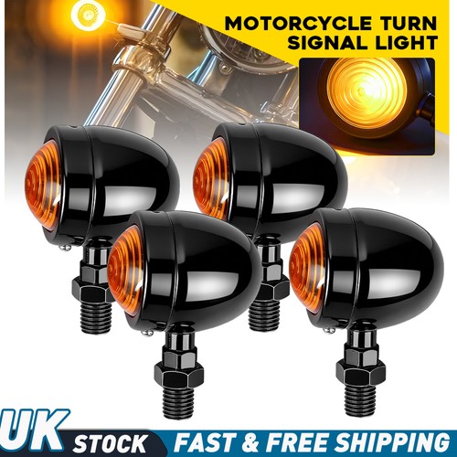Amber lens motorcycle turn - lens,