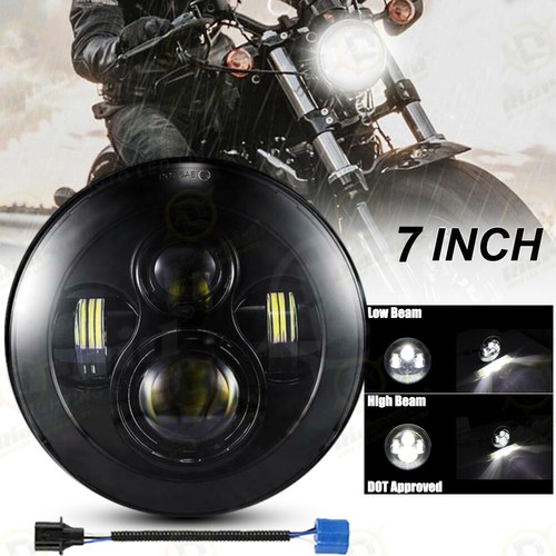 Inch led motorcycle - 7",